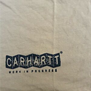 Carhartt Tan Logo Tee